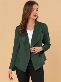img 3 attached to Allegra Womens Jacket Outwear Cardigan Women's Clothing at Coats, Jackets & Vests