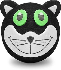 img 1 attached to YGMONER Happy Bee Car 🐝 Antenna Topper - Black Cat Antenna Ball