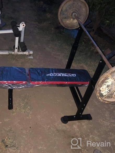 img 1 attached to Transform Your Home Gym With OppsDecor Multi-Function Adjustable Weight Bench - Perfect For Strength Training And Incline Workouts review by Marco Carpenter