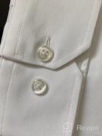 img 1 attached to Tailored Stretch CoolMax Caviar Men's Clothing with Buttoned Design review by Montez Parson