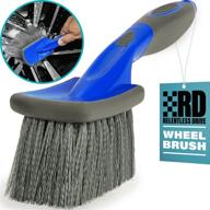 🚗 relentless drive car wheel brush: ultimate tire and wheel cleaning solution for cars, trucks, suvs, and motorcycles logo