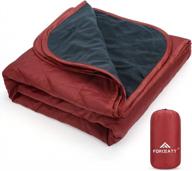 versatile forceatt camping blanket perfect for outdoor adventures and family outings - tear resistant, compact and weatherproof for year-round use логотип