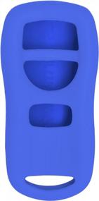 img 4 attached to Keyless2Go Replacement Blue Silicone Protective Case For Remote Key Fobs With FCC CWTWB1U415 KBRASTU15