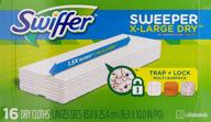 🧹 swiffer sweeper dry cloth mop pad - 16 pack - 17.8" width x 10" length logo