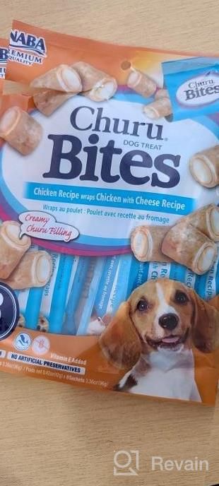 img 1 attached to Delicious & Nutritious INABA Churu Bites - Grain-Free Soft Chewy Chicken & Tuna Treats For Dogs With Vitamin E - 64 Tubes (8 Per Pack) review by Eric Teodoro