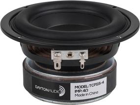 img 3 attached to 🔊 Dayton Audio TCP115-4 4-Inch Treated Paper Cone Midbass Woofer 4-Ohm