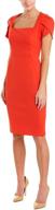 👗 donna morgan scarlet sleeve women's dress - womens clothing logo