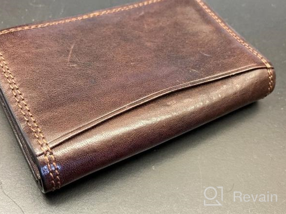 img 1 attached to 💼 The Ultimate Men's Organizer: Bosca Mens Dolce Collection Two Pocket Wallet review by Cody Siger