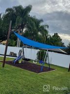 img 1 attached to 12' X 12' X 12' Beige Sun Shade Sail Canopy With Commercial Grade Hardware Kits - For Patio, Garden, Outdoor Facility And Activities By Windscreen4Less. review by Patrick Carlson