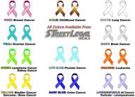 🎗️ gold cancer ribbon sticker decals for childhood kids cancers – vinyl vehicle decal set (pack of 2) логотип