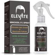 elevate minoxidil hair growth spray hair care logo