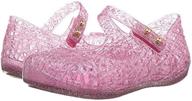 👟 glittery mini melissa campana flats for toddler girls' shoes логотип