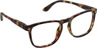 peepers peeperspecs filtering reading tortoise vision care - reading glasses logo