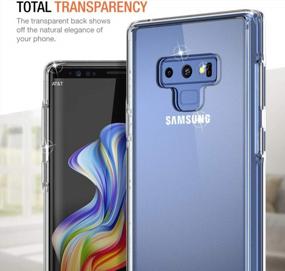 img 3 attached to Galaxy Note 9 Case: Trianium Clarium Series With Reinforced Corner Protection For Samsung Galaxy Note9 Phone (2018) - Clear