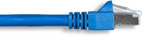 img 3 attached to 75-футовый FTP-кабель категории 6A с формованным чехлом без зацепов — синий (ZNWN3940-75) | Кабельера