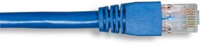 img 1 attached to 75-футовый FTP-кабель категории 6A с формованным чехлом без зацепов — синий (ZNWN3940-75) | Кабельера