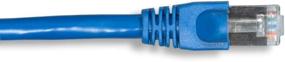 img 2 attached to 75-футовый FTP-кабель категории 6A с формованным чехлом без зацепов — синий (ZNWN3940-75) | Кабельера