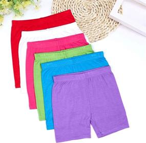 img 3 attached to 🩰 Auranso Girls' Dance Shorts - Safety and Active Clothing for Girls