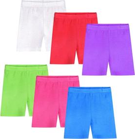 img 4 attached to 🩰 Auranso Girls' Dance Shorts - Safety and Active Clothing for Girls