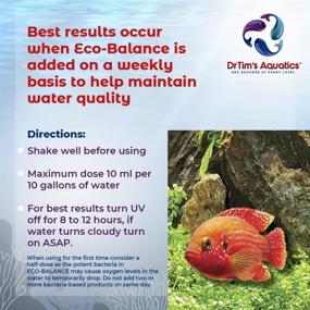 img 1 attached to DrTims Aquatics Eco Balance Multi Strained Freshwater Fish & Aquatic Pets at Aquarium Water Treatments