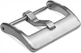 img 1 attached to 🔥 Torbollo Buckle: The Perfect Combination of Stainless Leather and Silicone