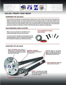 img 3 attached to 🔧 Yukon Gear & Axle YA G8.2BOP-L Rear Axle for GM 8.2 Differential with 1541H Alloy: High Performance Upgrade