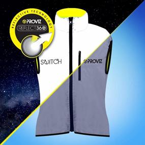 img 2 attached to 100% Reflective Cycling Vest For Women - Proviz Switch