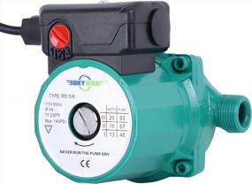 img 4 attached to Highly Efficient 110V NPT3/4'' Domestic Water Circulation Pump With 3-Speeds For Hot Water Recirculation And Solar Heater/Faucet Applications (RS15/6G)