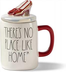 img 1 attached to Wizard Of Oz-Inspired Mug With "There'S No Place Like Home" Quote And Ruby-Red-Slipper Top By Rae Dunn