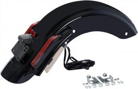 img 3 attached to XFMT LED Rear Motorcycle Fender System For Harley Touring Road King Electra Street Glide 2014-2022