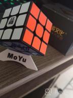 img 1 attached to Enhance Your Speedcubing With The Magnetic MoYu WeiLong GTS2 M 3X3 Cube In Black review by Aries Greene