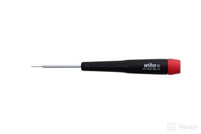 img 1 attached to Wiha 96008 Slotted Screwdriver: Precision Handle, .8 x 40mm - The Ultimate Tool for Accurate Work