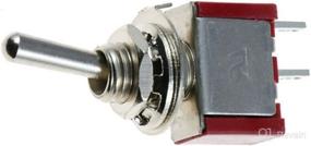 img 2 attached to 🛠️ ESUPPORT On/Off Mini Miniature Toggle Switch for Car Dashboards - 10 Pack of SPST 2Pin Switches