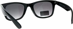 img 1 attached to Vintage-Inspired Multi-Focal Reading Sunglasses With Horn Rim Design