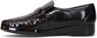 👞 milano slip-on loafer in black by florsheim logo