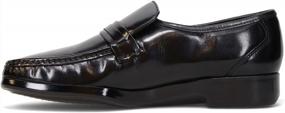 img 4 attached to 👞 Milano Slip-On Loafer in Black by Florsheim