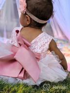 img 1 attached to Cilucu Baby Girls Party Dress: A Beautiful Peachy Pink Tutu For Special Occasions review by Mike Kies