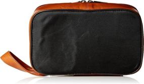 img 1 attached to Dopp Mens Veneto Travel Kit Leather