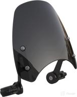 flyscreen motorcycle windshield compatible speedmaster logo