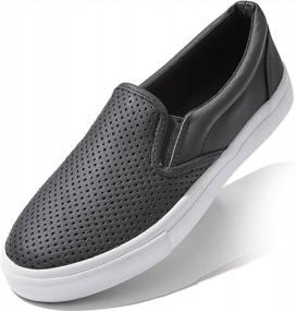 img 4 attached to Stylish And Comfortable DailyShoes Slip-On Sneakers For Casual And Dressy Occasions