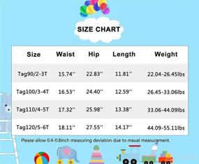 img 1 attached to GFQLONG Toddler Cotton Jogger Shorts Apparel & Accessories Baby Girls best: Clothing