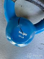 img 1 attached to Get Fit And Stay Strong With Yes4All'S Vinyl Coated Kettlebell Set - 7 Weights Available For Your Strength Training Needs review by Marty Wainwright