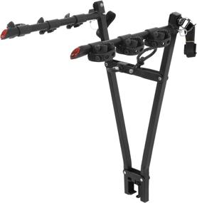 img 4 attached to 🚲 CURT 18013 Clamp-On Trailer Hitch Bike Rack Mount: 3-Bike Carrier for 2-Inch Shank, Black - Efficient & Stylish!