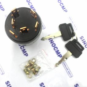 img 2 attached to High-Quality Ignition Switch With 2 Keys For Daewoo Doosan DH Series - 3 Months Warranty Included