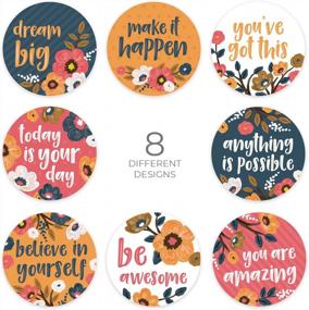 img 3 attached to Get Inspired With Painted Blossoms! 500 Modern Encouragement Labels For Small Businesses And Classrooms