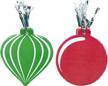 2-pack of 20 christmas wishes tree ornaments cards - productworks logo