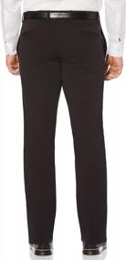 img 1 attached to Savane Men'S Khaki Chino: Tailored Fit For Complete Comfort