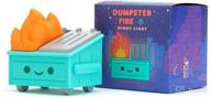 🔥 brighten your nights with the 100% dumpster fire night light логотип