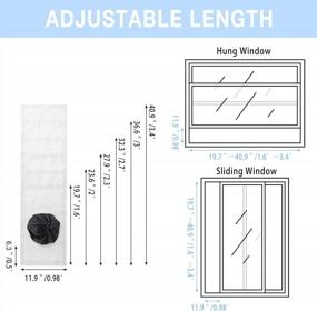 img 3 attached to Stay Cool Anywhere With NEAGLORY'S Portable Air Conditioner Window Seal - Windproof And Rainproof For Universal Mobile ACs!