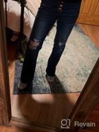 img 1 attached to Distressed Bell Bottom Jeans For Women - LookbookStore'S High-Waisted Ripped Flare Jeans With Wide Leg Pants review by Marisela Hernandez